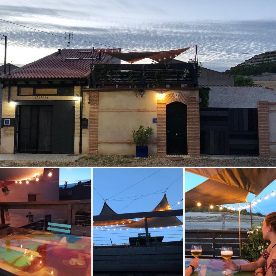 Casa Rural Atelier - Jardin Y Terraza Velliza Exterior foto